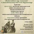 A Magyar Történelmi Társulat előadássorozata- Ellenforradalom vagy restauráció? A Tanácsköztársaság utáni évek Magyarországa