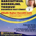 Lélektér estek - „Nárcisztikus, Bodrerline, Toxikus! Diagnózis vagy címke?” c. előadás
