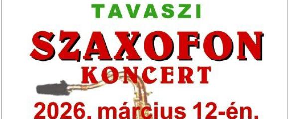 Tavaszi szaxofon koncert
